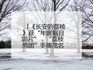 《长安的荔枝》获“年度瞩目影片”，“荔枝男团”手捧茂名荔枝走红毯