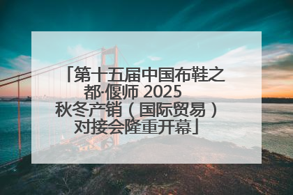 第十五届中国布鞋之都·偃师 2025 秋冬产销（国际贸易）对接会隆重开幕
