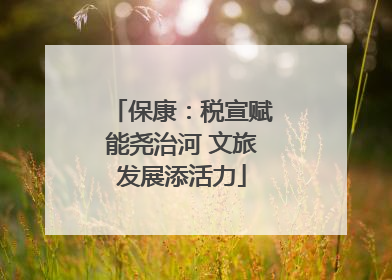 保康：税宣赋能尧治河 文旅发展添活力