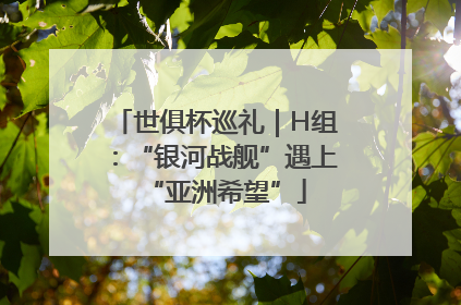 世俱杯巡礼｜H组：“银河战舰”遇上“亚洲希望”