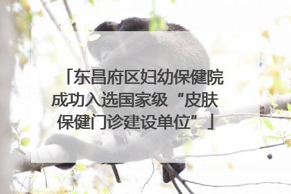 东昌府区妇幼保健院成功入选国家级“皮肤保健门诊建设单位”
