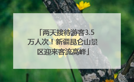 两天接待游客3.5万人次！新疆昆仑山景区迎来客流高峰