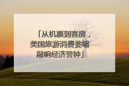 从机票到客房，美国旅游消费萎缩敲响经济警钟