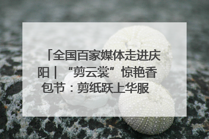 全国百家媒体走进庆阳｜“剪云裳”惊艳香包节：剪纸跃上华服 非遗焕发新彩