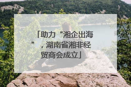 助力“湘企出海”，湖南省湘非经贸商会成立