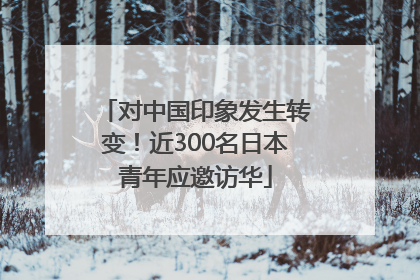对中国印象发生转变！近300名日本青年应邀访华