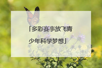 多彩赛事放飞青少年科学梦想