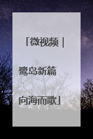 微视频｜鹭岛新篇 向海而歌