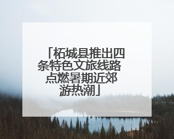 柘城县推出四条特色文旅线路 点燃暑期近郊游热潮