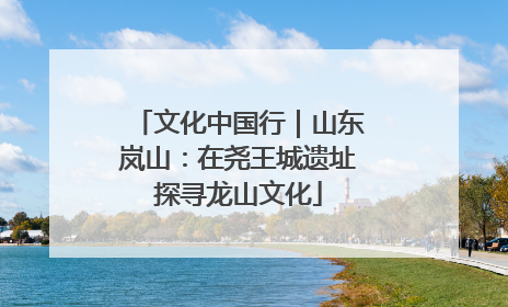 文化中国行｜山东岚山：在尧王城遗址探寻龙山文化