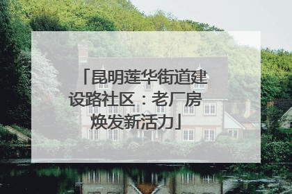 昆明莲华街道建设路社区：老厂房焕发新活力