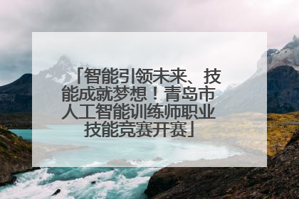 智能引领未来、技能成就梦想！青岛市人工智能训练师职业技能竞赛开赛