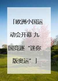 欧洲小国运动会开幕 九国竞逐“迷你版奥运”