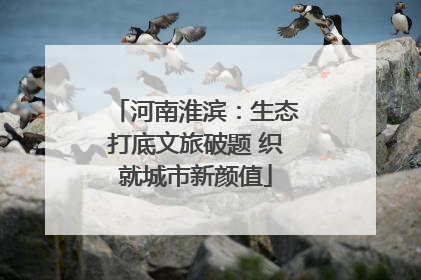 河南淮滨：生态打底文旅破题 织就城市新颜值
