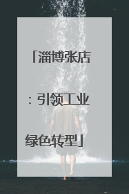 淄博张店：引领工业绿色转型