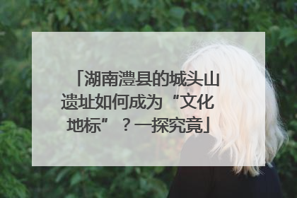 湖南澧县的城头山遗址如何成为“文化地标”?一探究竟