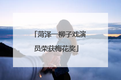 菏泽一柳子戏演员荣获梅花奖