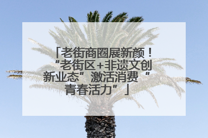 老街商圈展新颜！“老街区+非遗文创新业态”激活消费“青春活力”