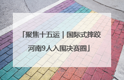 聚焦十五运｜国际式摔跤 河南9人入围决赛圈