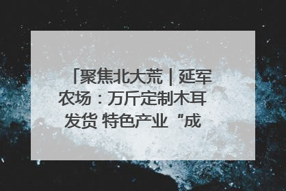 聚焦北大荒｜延军农场：万斤定制木耳发货 特色产业“成绩单”亮眼