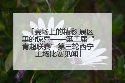 赛场上的精彩 展区里的惊喜——第二届“青超联赛”第三轮西宁主场比赛见闻