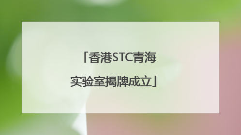 香港STC青海实验室揭牌成立