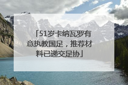 51岁卡纳瓦罗有意执教国足，推荐材料已递交足协