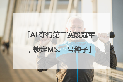 AL夺得第二赛段冠军，锁定MSI一号种子