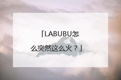 LABUBU怎么突然这么火？